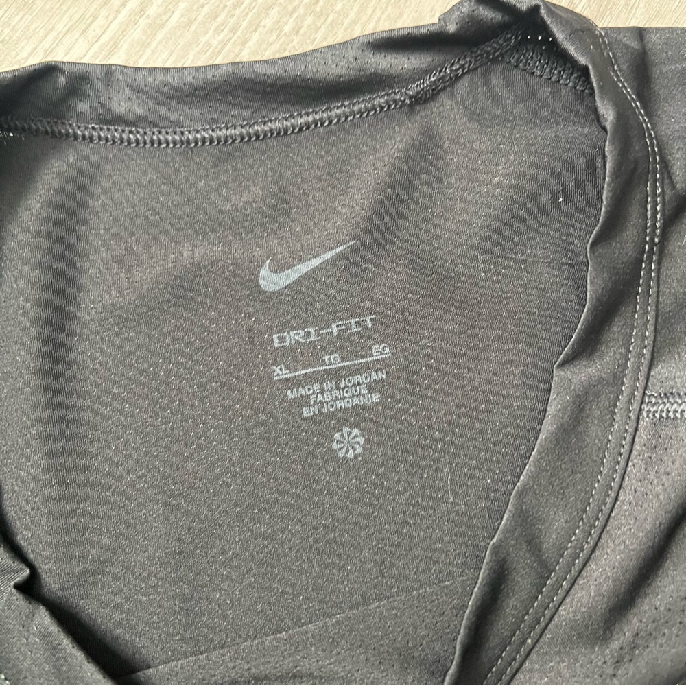 NEW NIKE Men's Dri-FIT Ready Fitness T-Shirt Black XL - Picture 9 of 15